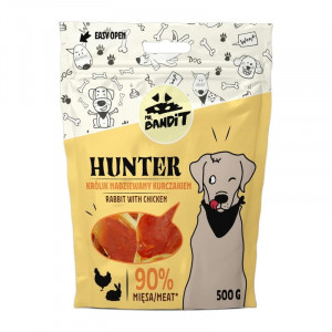 MR.BANDIT HUNTER gardums suņiem Truša ausis ar vistu 500g
